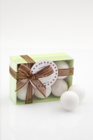 Norman Love Confections - White Chocolate and Coconut Golf Balls