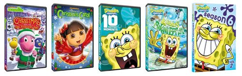 10 Days of Gifting! Nickelodeon DVD Prize Pack! | DaDa Rocks!