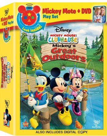 Mickey’s Great Outdoors DVD with Mickey Mote Review & Giveaway