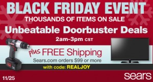 Sears Black Friday Deals