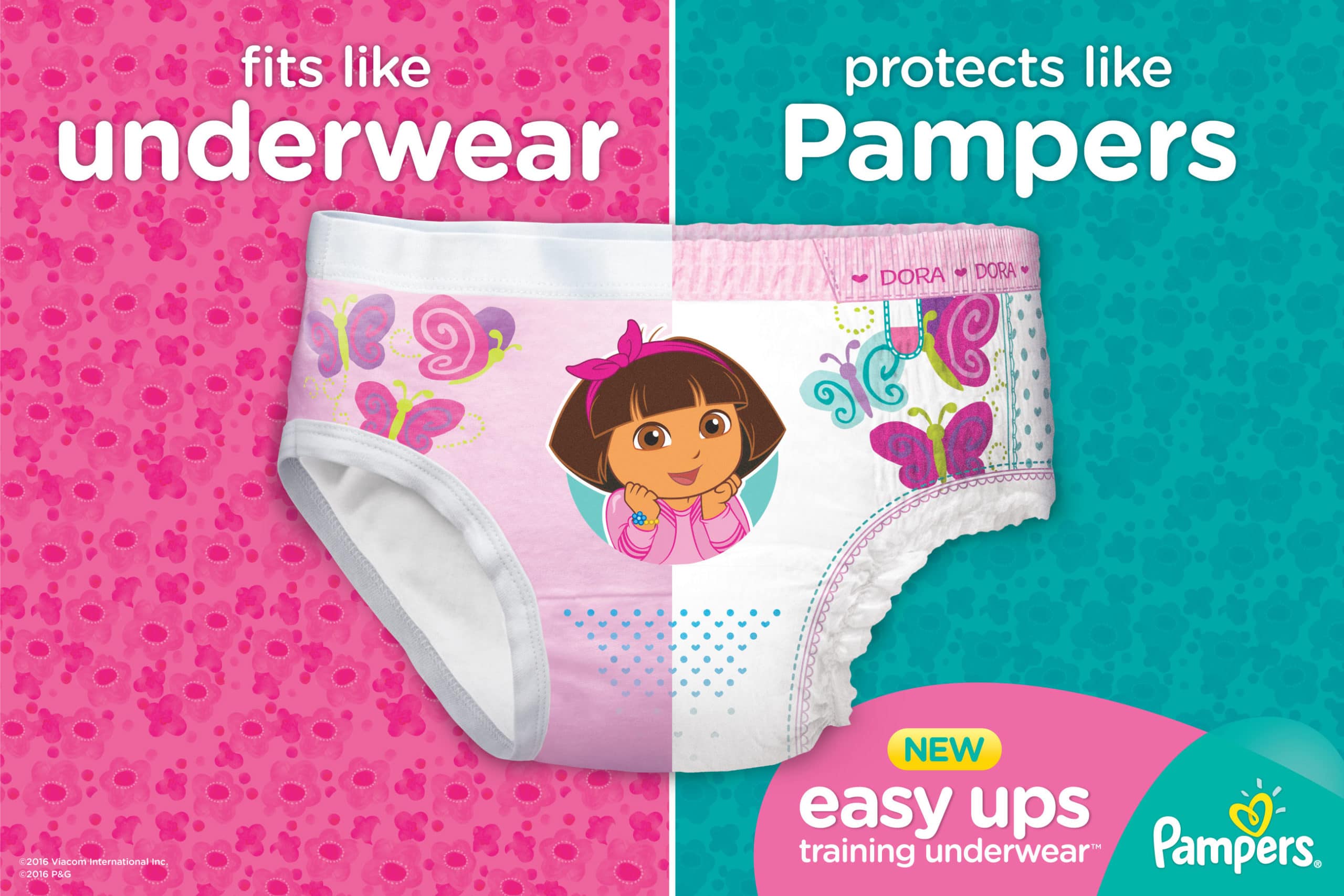 pampers easy ups dora