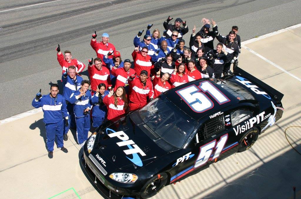 PIT crews and NASCAR hot laps.  The full racing experience.