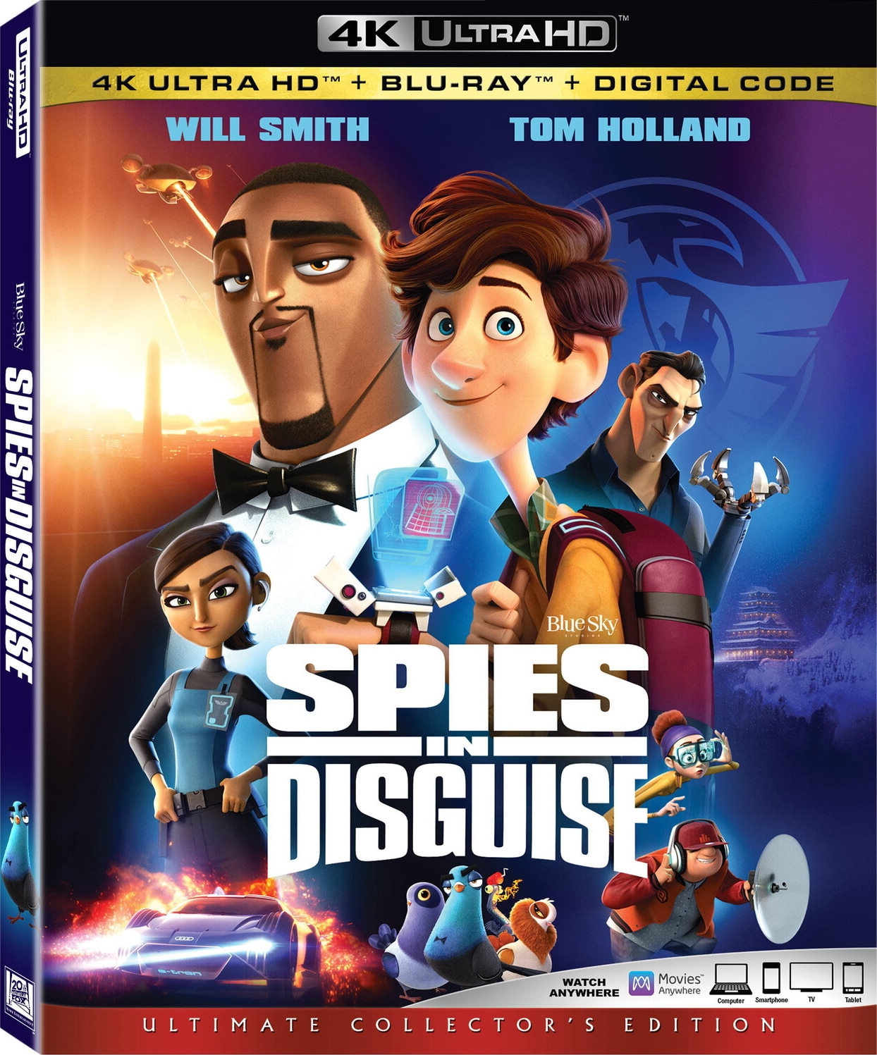 Spies In Disguise is sneaking in homes on Digital, Blu-ray, and 4K Ultra HD